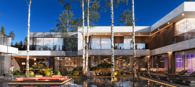 «White Star». Будинок у cтилі хай-тек