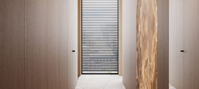 «Bentley House». Хол у стилі мінімалізм